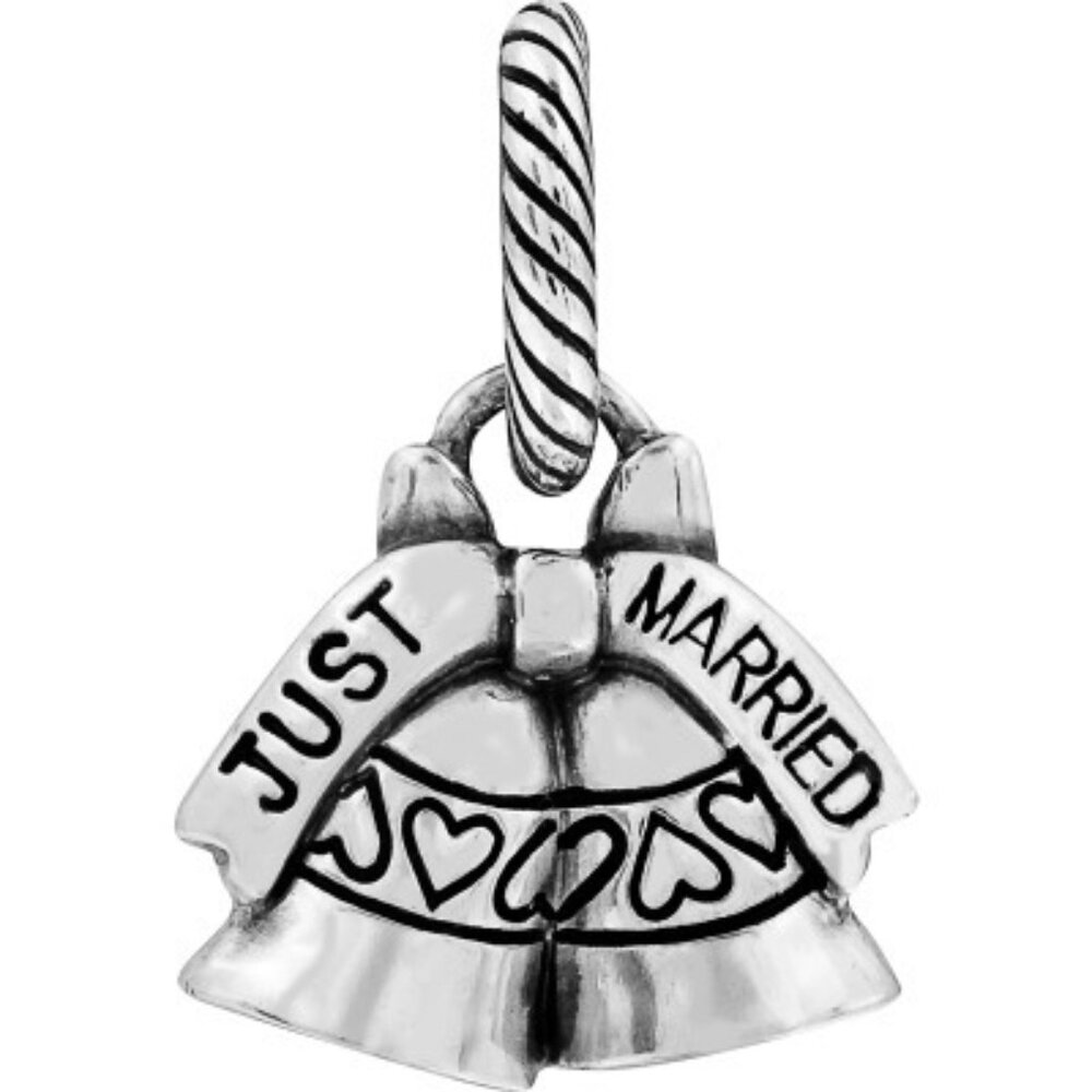 Brighton wedding bells just married charm NWOT